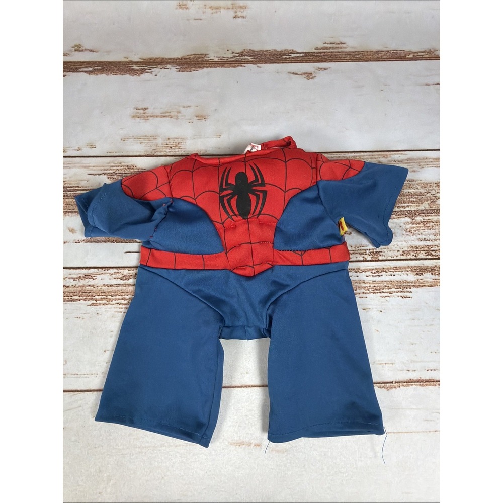 Build-A-Bear Workshop Marvel Spider-Man Outfit 1-Piece Jumpsuit Bear Clothes